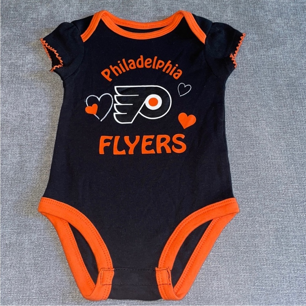 NHL Philadelphia Flyers Baby Girl's Bodysuit